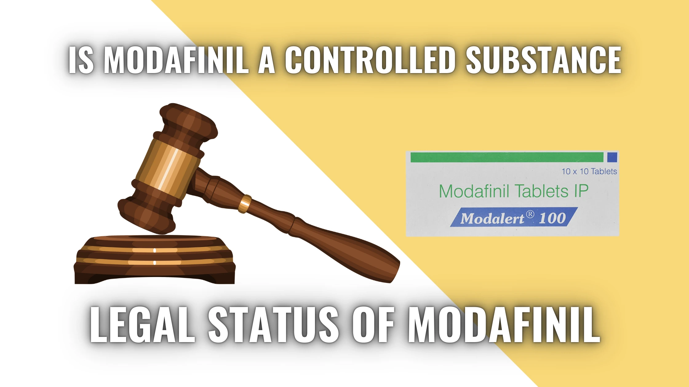 Is Modafinil A Controlled Substance- Legal Status Of Modafinil